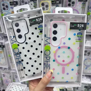 พร้อมส่งจากไทย❤️🇹🇭 [For iPhone & Samsung ลายจุด] เคสสำหรับ ไอโฟน 17 Pro Max และ เคส S24 S25 S26 Ultra CU Case 001