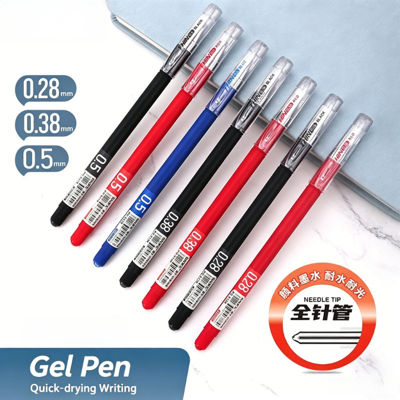 Baoke Full Syringe ปากกาเจล 0.28/0.38/0.5 มม. Quick-Drying ปากกาสํานักงานปากกาการเงิน