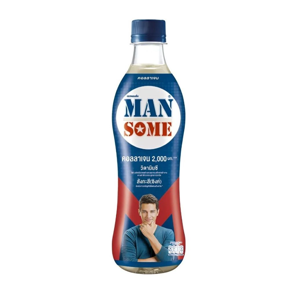 แมนซัม เครื่องดื่มผสมคอลลาเจน Mansome Collagen Drink 430ml.
