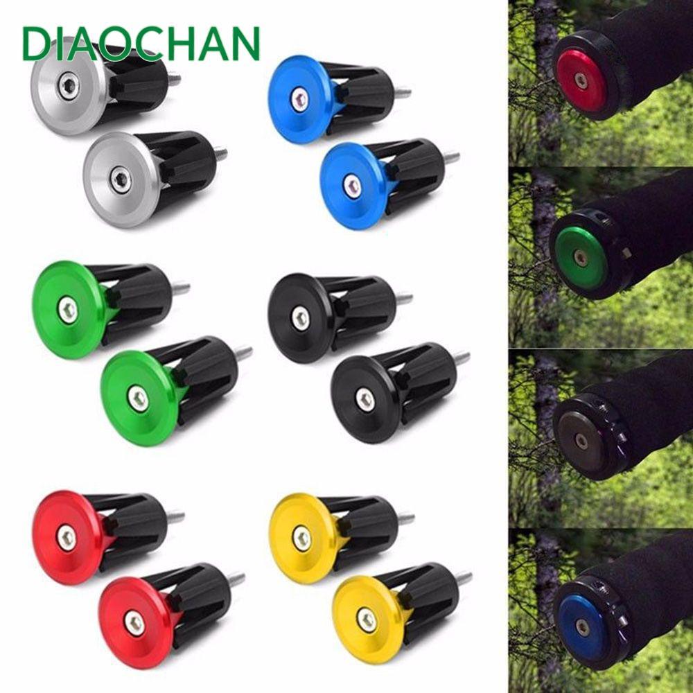 Diachath ปลั๊กปลายแฮนด์จักรยานคุณภาพสูง Lock-On ฝาครอบแฮนด์ที่ทนทาน