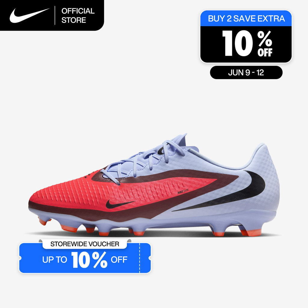 Nike Men's Phantom 6 Low Academy Multi-Ground Soccer Cleats - Royal Tint [HJ4564-400]