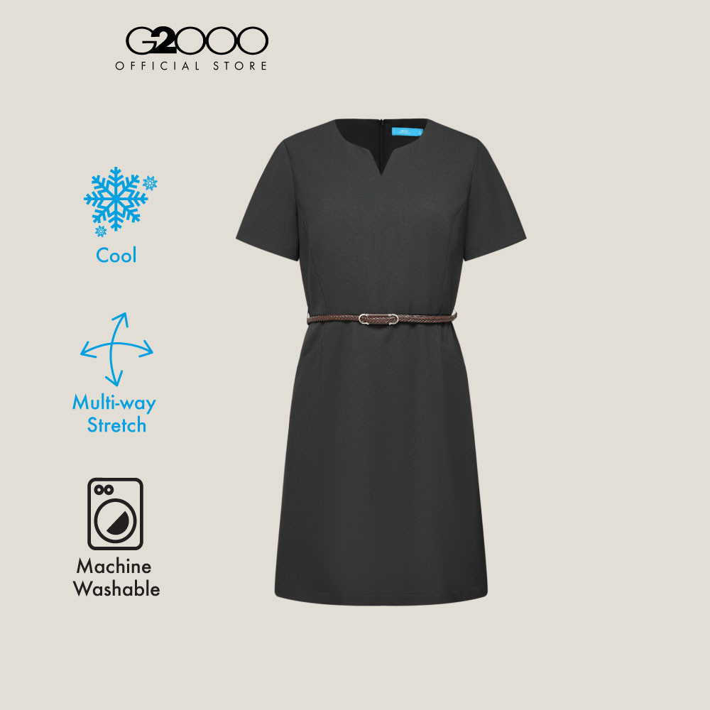 G2000 เดรสสำหรับผู้หญิง รุ่น A-Shape 5123105279 NAVY