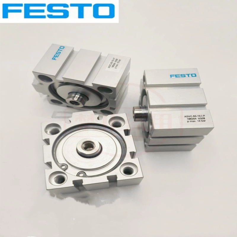 FESTO FESTO กระบอกแบรนด์ใหม่พร้อมสต็อก ADVC-AEVC-50-63-80-100-5-10-15-20-25-IA