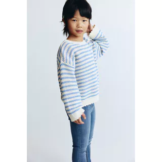 H&M(เอชแอนด์เอ็ม) กางเกงเจ็กกิ้งผ้าเดนิม เด็กผู้หญิง 1228532_3