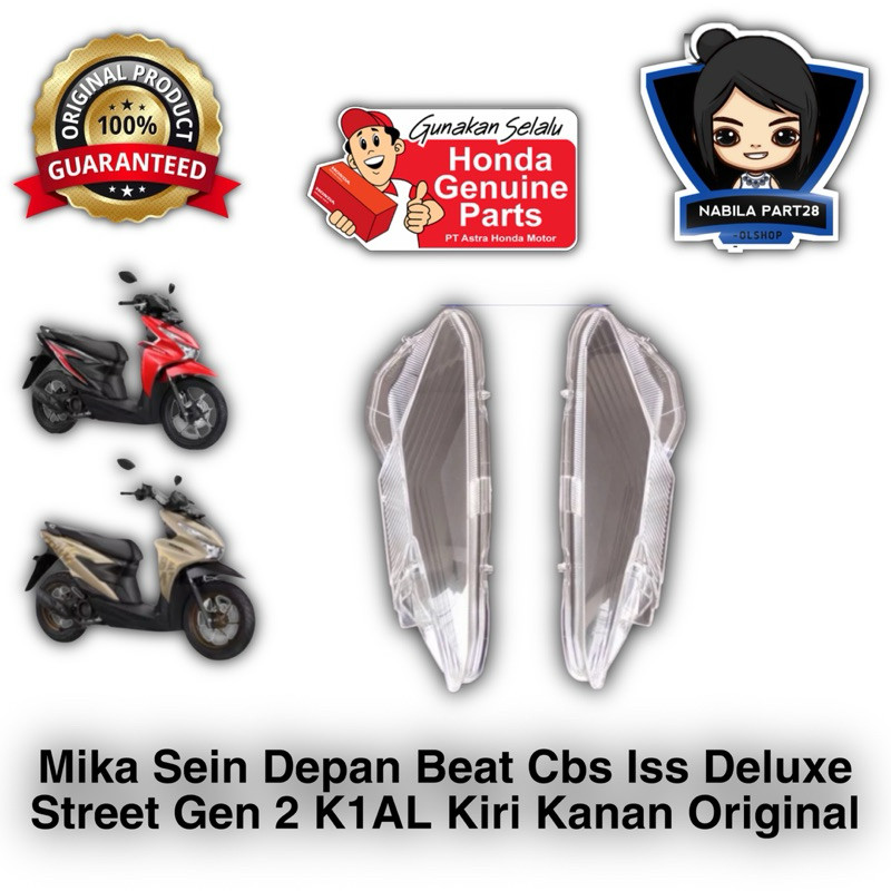 ด้านหน้า TURN SIGNAL MICA BEAT LED DELUXE GEN 2 ORIGINAL STREET K1AL 2024 ต้นฉบับ KOITO