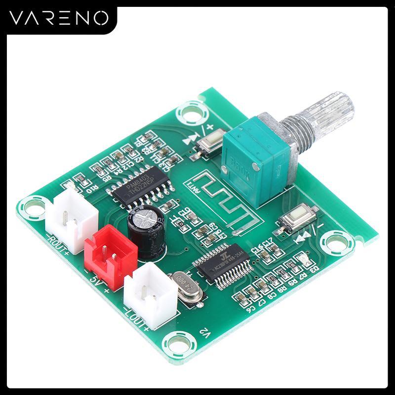 Vareno XH-A158เครื่องขยายเสียง5.0บลูทูธชัดเจนสูงบอร์ดลำโพงขนาดเล็ก Pam8403พลังงานแบบ DIY บอร์ดขยายสัญญาณเสียง5W * 2