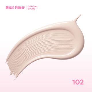 [Music Flower] รองพื้นครีม ซองมิวสิค สูตร All Day กันน้ำคุมมันกันเหงื่อไม่เหนียว ติดทนนานตลอดวัน