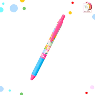 Allwrite (ออไรท์) Gel Pen ปากกาออไรท์ หมึกเจล ลายดอกไม้สุดคิวท์ รุ่น AW439 ( 1 ด้าม / คละสี )