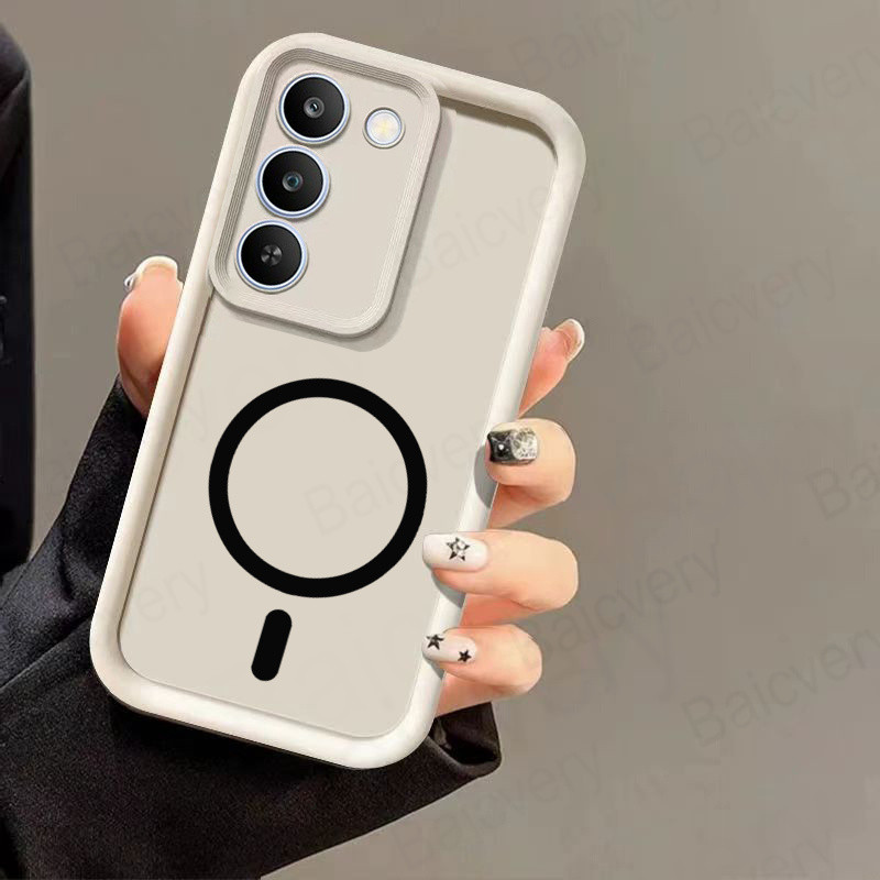 ปลอกแม่เหล็กฝาครอบคุณภาพสูงสําหรับ OPPO Realme C83 5G / C100 5G / C100i 4G / C100 4G / C100X 4G เคสโ