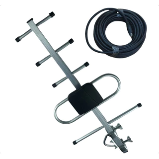 เสาดิจิตอล พร้อมสาย U5E SAMART และ TD-5E THAISAT ภายนอก Outdoor Digital TV Antenna เสาอากาศทีวีดิจิตอล สาย 10 ม