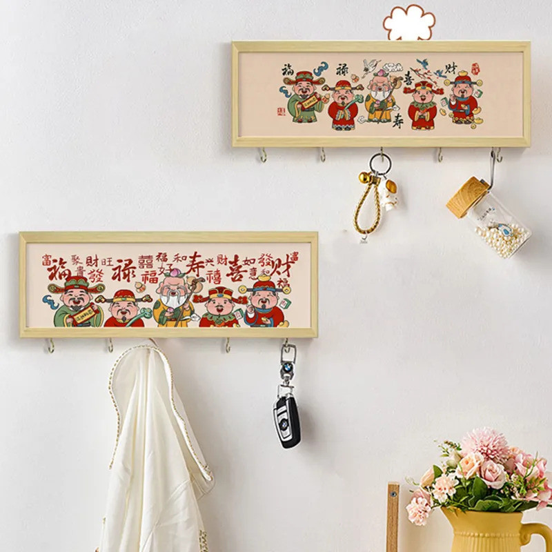 Entry key hook saku shaping Wall Wall Wall Wall knack key store hotcake sant style key livery store