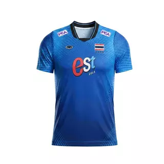 GRAND SPORT เสื้อวอลเลย์บอลทีมชาติชายแขนสั้น VNL 2026 รหัส : 014382