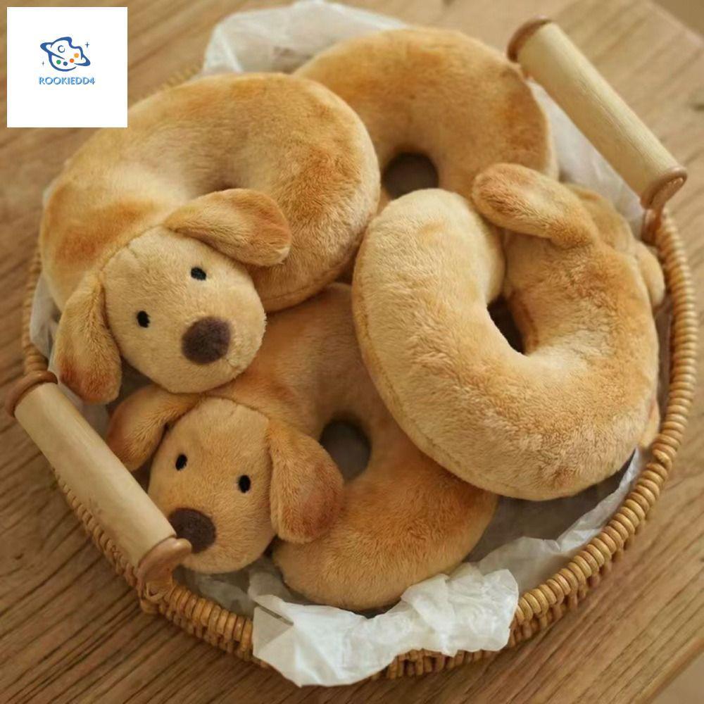 ROOKIEDD4 Dachshund ตุ๊กตาตุ๊กตา, PP ผ้าฝ้ายการ์ตูนลูกสุนัขพวงกุญแจ Plush, สัตว์หวานผ้าฝ้ายนุ่ม Puppy Plush จี้คู่สาวเด็กของขวัญ