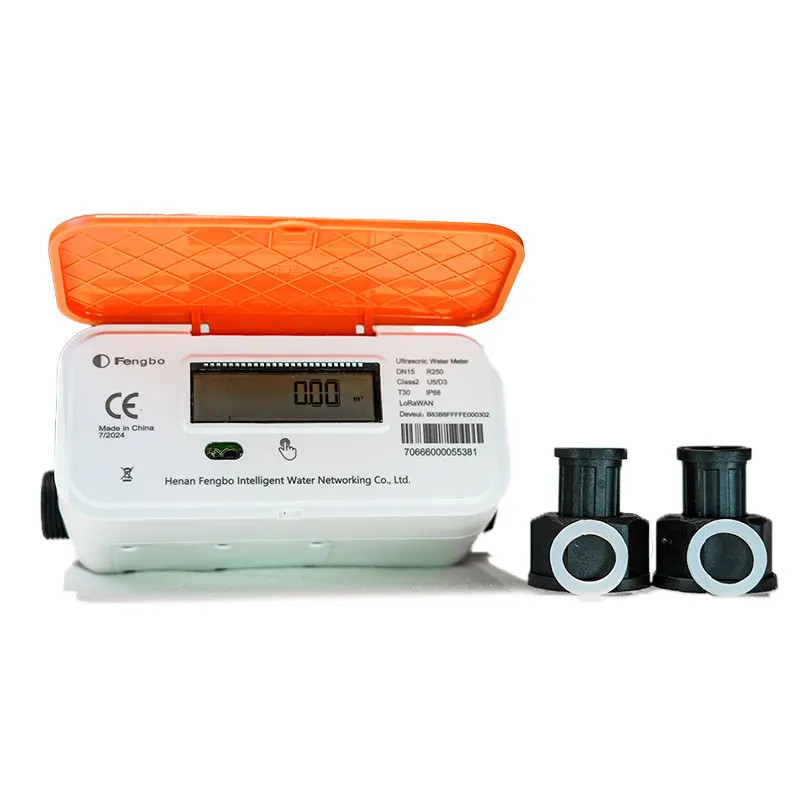 ของแท้ Ultrasonic Smart Water Meter DN15/20mm IP68 Wireless Meter อ่านดิจิตอล Prepaid Water Meter Lo