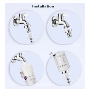 BIRUITE 5 PRE FILTER ตลับกรองน้ํา ไส้กรองเครื่องซักผ้า เครื่องกรองน้ําเครื่องซักผ้า