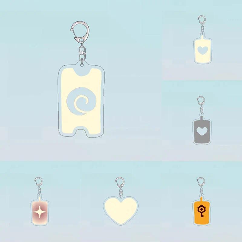 Sky: เด็ก Kawaii เกม lic พวงกุญแจแฟชั่นเทียนแขวน Face คอสเพลย์ DIY Props s foV2