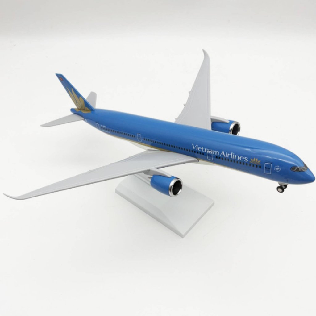 ตกแต่งเดสก์ท็อป A350-900 Model Plane รุ่นละเอียด A350 เครื่องบินสะสมสําหรับนักสะสม