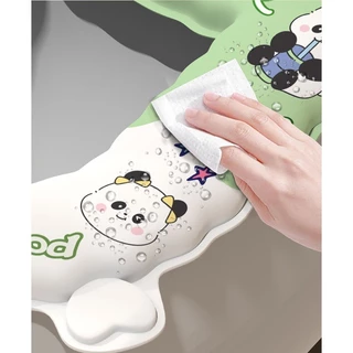 ฝารองนั่งชักโครก PU ลายการ์ตูนน่ารัก มีน้ำหอมในตัว กันน้ำ ไม่ต้องล้าง หนาและนุ่ม พร้อมด้ามจับ
