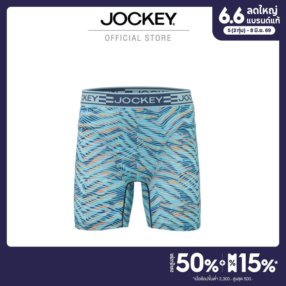 JOCKEY UNDERWEAR กางเกงในชาย SPORT MICROFIBER ACTIVE รุ่น KU 19943918 F25 BOXER TRUNK