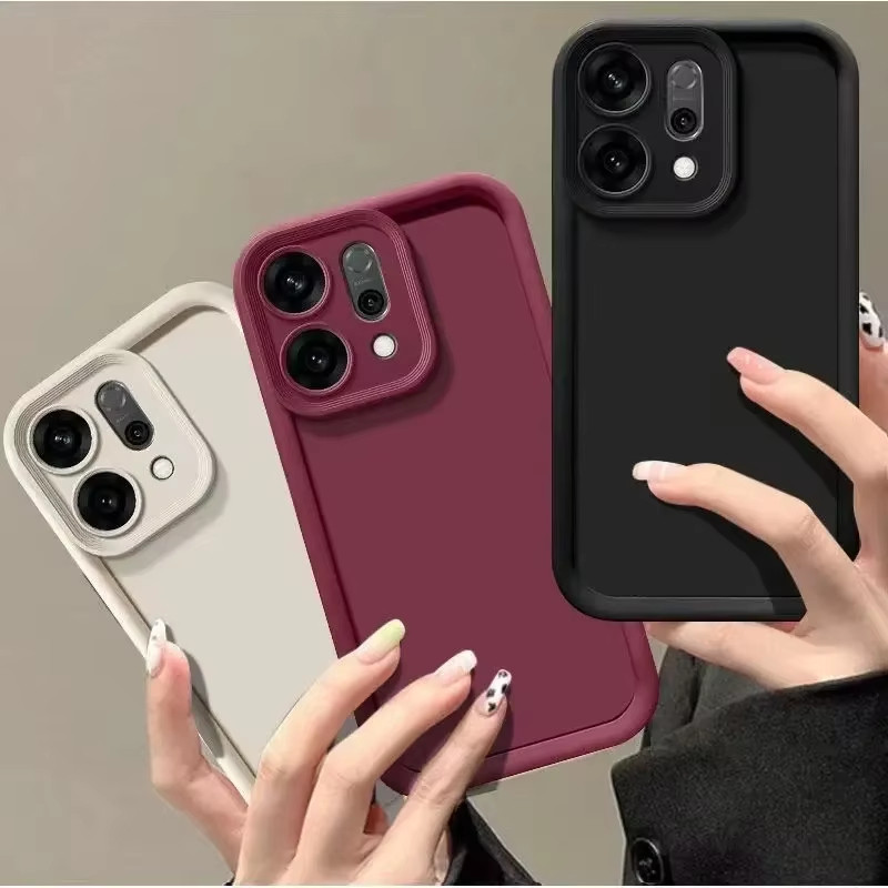 ปลอกสําหรับOppoค้นหาX9Ultra X9 Pro 4G 5G 2026 เคสโทรศัพท์Luxury Candy Matte CovorสําหรับFindX9Ultra FindX9SPro FindX9Pro X9Pro CPH2791 Soft TPUกลับกรณี