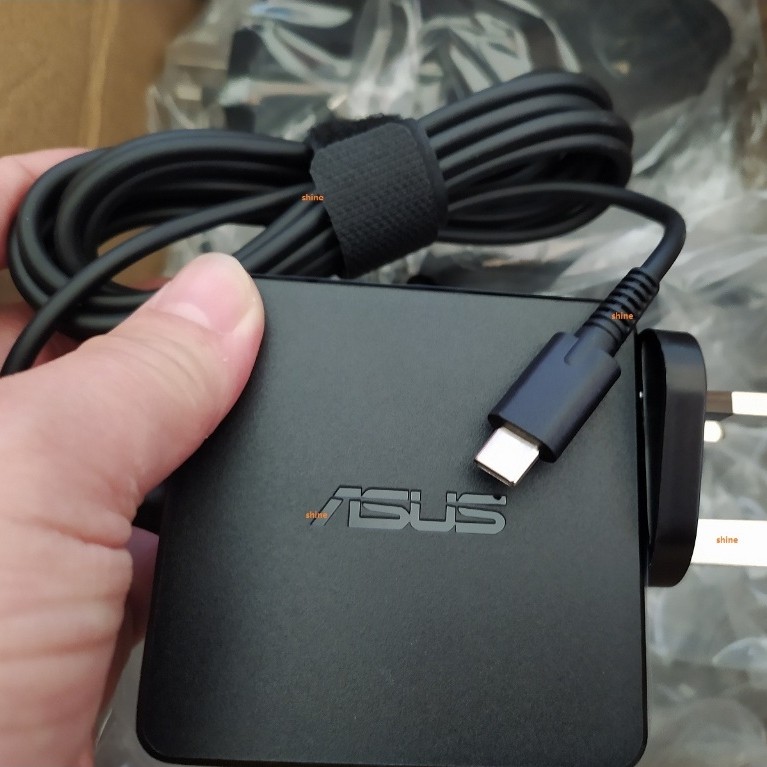 Asus 20V3.25A 65W USB Type-c อะแดปเตอร์ AC สําหรับ ASUS ROG Ally RC71L-LY.Z1X_512 Z1 Extreme power c