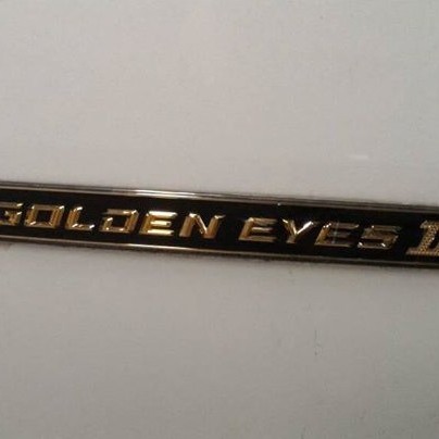 TOYOTA VELLFIRE ANH20/GGH20 ประตูหลัง EMBLEM GOLDEN EYES II 75445-8020