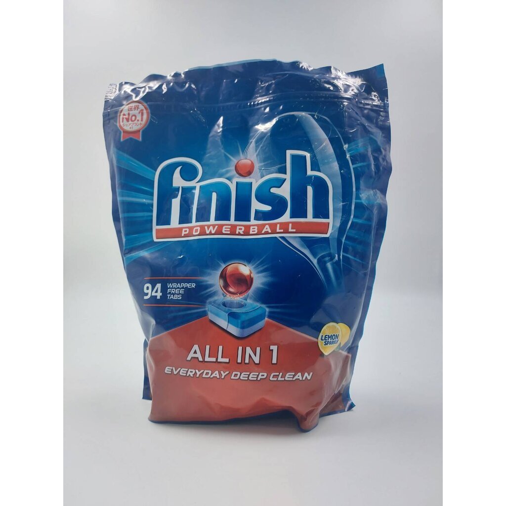 ก้อนล้างจานชนิดเข้มข้นจากญี่ปุ่น FINISH POWER CUBE 94 ก้อน (ก้อนละ 18 กรัม)