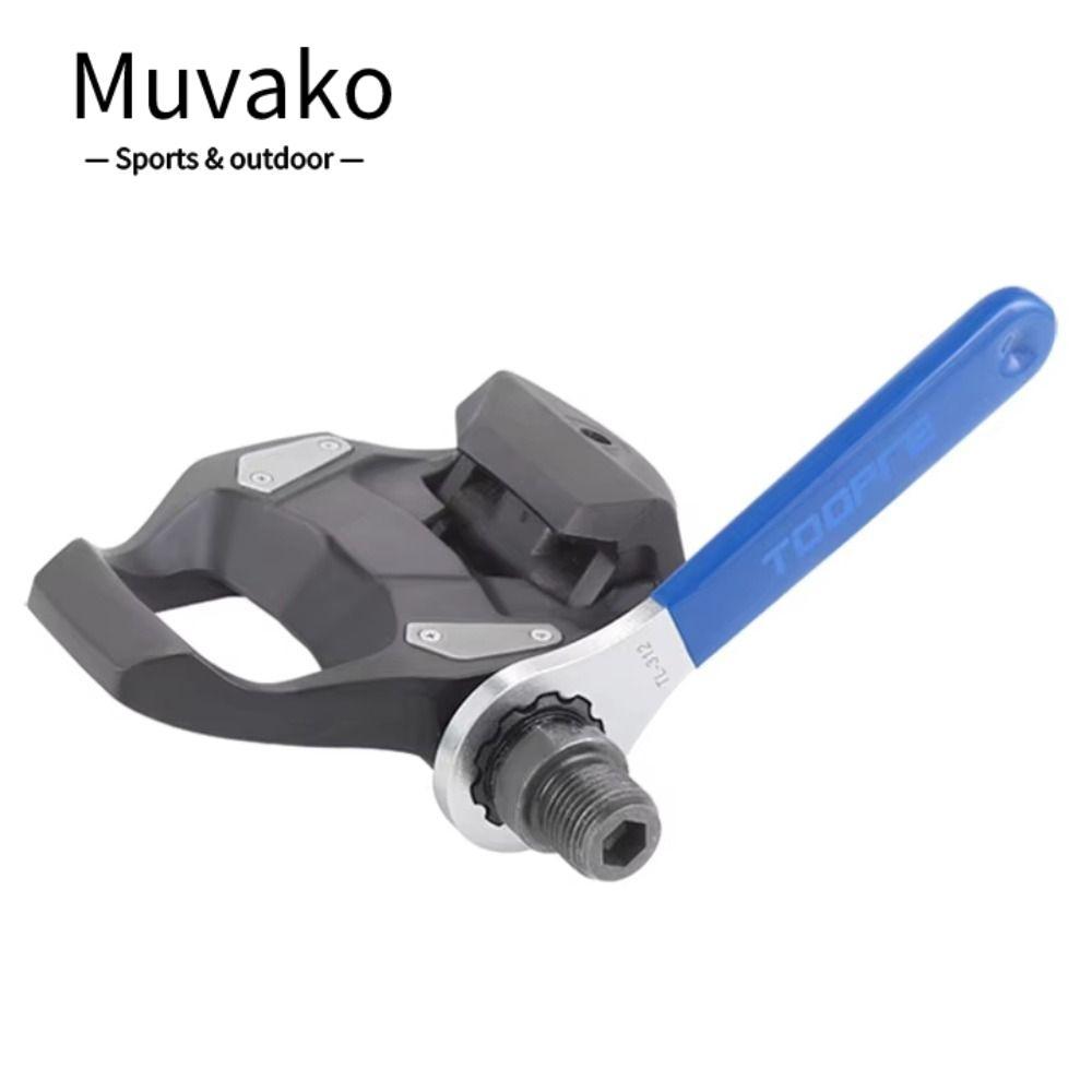 MUVAKO เหยียบเพลาแกนเครื่องมือ,สวมใส่-resistance 10T จักรยานเหยียบเครื่องมือกําจัด,Universal Pedal ป