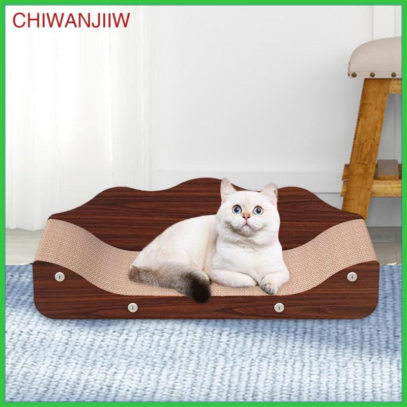 chiwanjiiw Cat Scratcher Lounge Bed โซฟาแมว Scratch Board รูปที่ 6