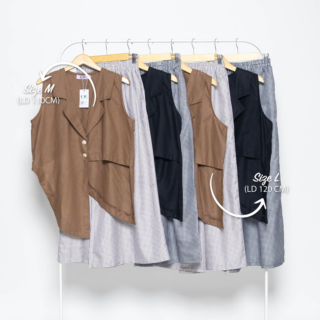 CDCModels Valika One Set 2in1 Pants - ชุดสูทผู้หญิงผู้ใหญ่