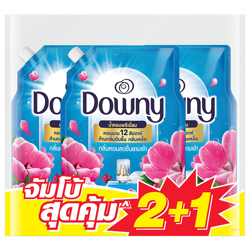 ดาวน์นี่น้ำยาปรับผ้านุ่มสูตรเข้มข้นกลิ่นหอมสดชื่นยามเช้า 950มล แพค 3 Downy Sunrise Fresh 950mlX3 [4987176271082 ]
