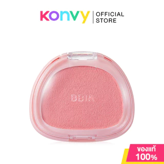 Bbia Chaltteok Blush 4g #01 Milk Chaltteok บลัชเนื้อโมจิ เปีย ให้สัมผัสที่นุ่มเด้งเหมือนโมจิ สีชัด ติดทนนาน.