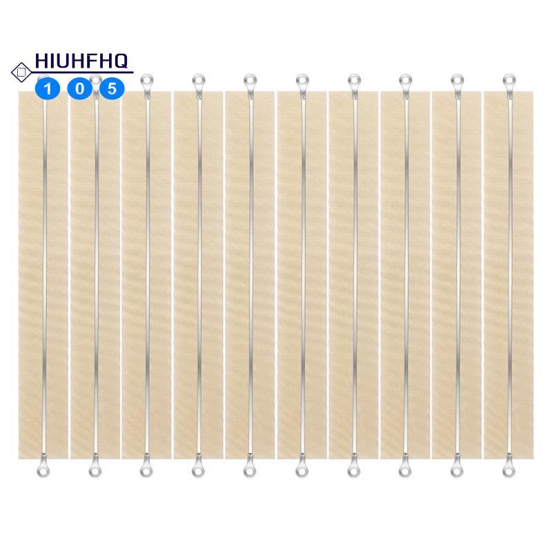 Hiuhfhq10610pcs Impulse Sealer อะไหล่,ผ้าซีลความร้อนแถบ Square Elements Grip Impulse Sealer ชุดซ่อม
