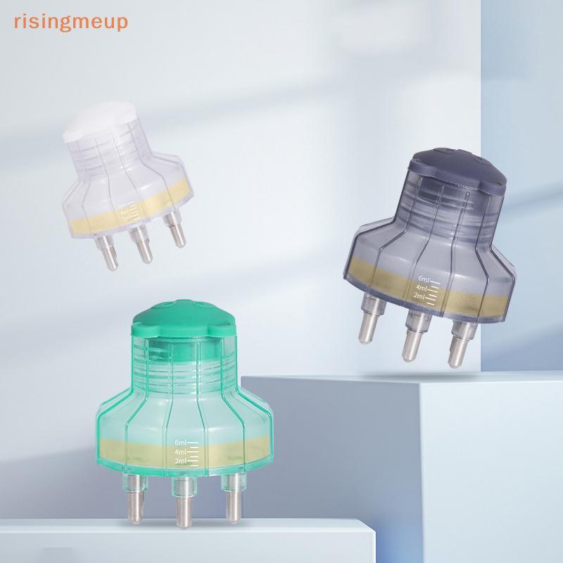 [risingmeup] 6ML Scalp Applicator Liquid Comb For Hair Growth Serum Oil Nourish Mini Portable Hair Roots Massage Medicine Comb Hair ใหม่