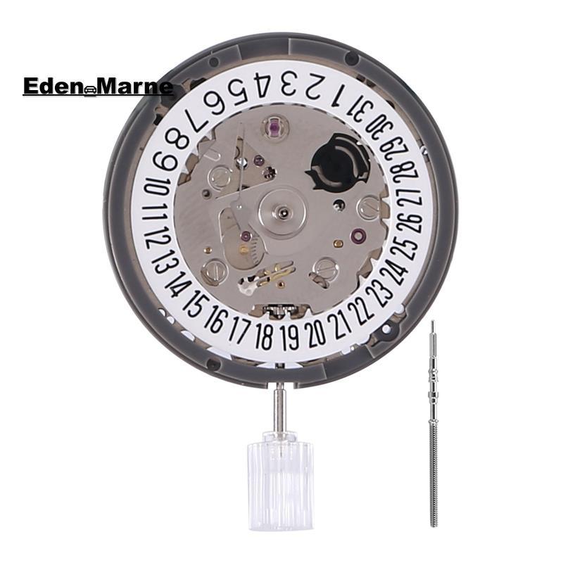 [Eden_Marner]24 Jewels Watch Movement NH35A NH35 6 OClock Watch Movement 21600Bph Black Date Window 