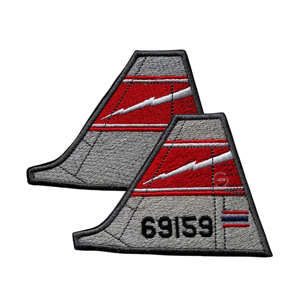 F-5 FREEDOM FIGHTER Tail Art Patch | Aviation Collection แพตช์หางเครื่องบิน F-5 Military Patch Air F