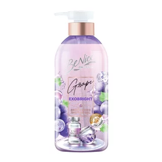 Benice บีไนซ์ ชาวเวอร์ เจล เกรป เอ็กโซ ไบรท์ 450 มล.