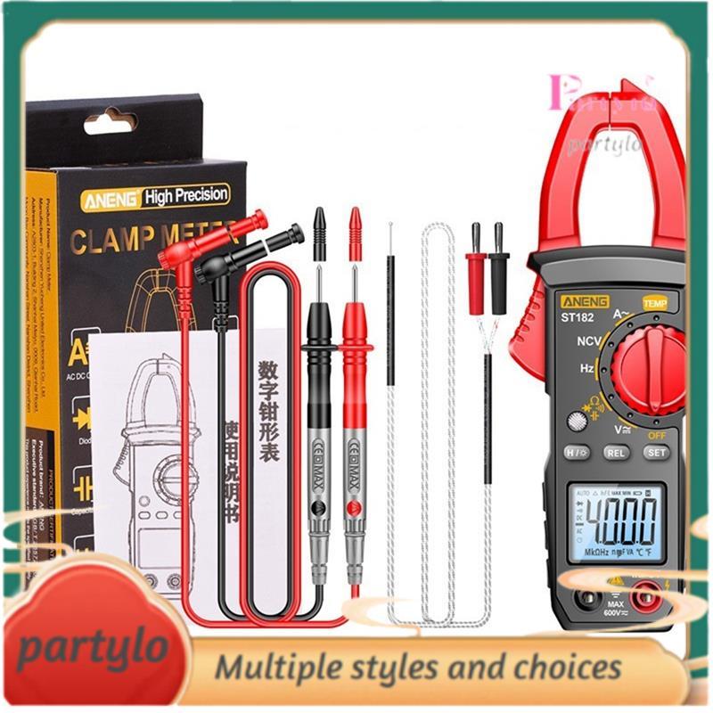 ANENG ST182 มัลติมิเตอร์แบบดิจิตอล Ohm Test NCV Meter แอมป์มิเตอร์เครื่องทดสอบแรงดันไฟฟ้า Amp Hz Cap