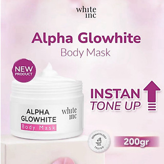 WHITE INC- ALPHA GLOWHITE BODY MASK 200Gr