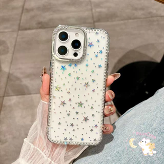 เคสโทรศัพท์แบบใหม่ใสที่มีเพชรจำนวนมาก เหมาะสำหรับ IPhone 17 16 13 16 14 ProMax 15 16 11 15 Plus 17 12 15 12PRO