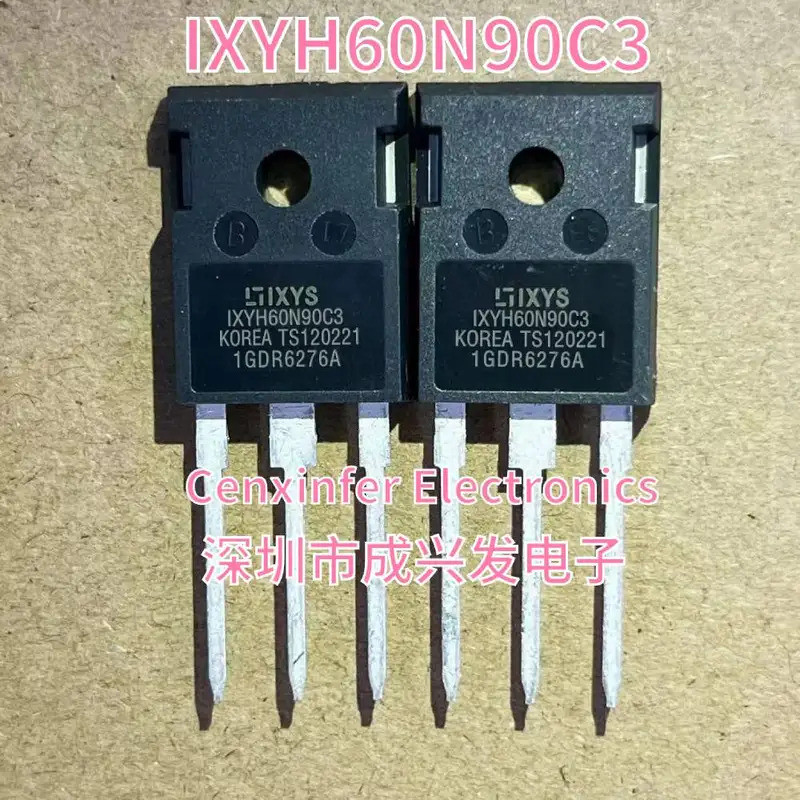 10PCS IXYH60N90C3 IXYH60N90 140A 900V TO-247 MOSFET MOS IGBT ใหม่ทรานซิสเตอร์เดิมคุณภาพสูง