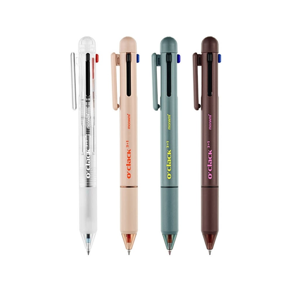 Monami O'Clock 3+1 Multi-Pen 1 Pen