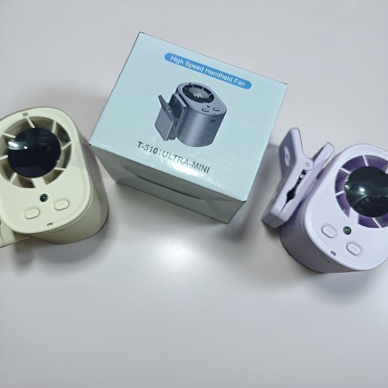 26 ปี Huaqiang North พัดลมแขวนเอวพัดลมทํางานกลางแจ้งคลิปเอว Ice Sensation Cooling T510