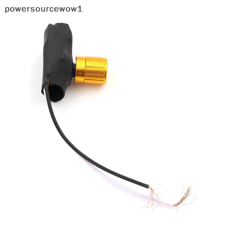 WOW 220V 1A Gold Tone โคมไฟตั้งโต๊ะ Full Range Dimmer สวิตช์หมุน 2 Way TH