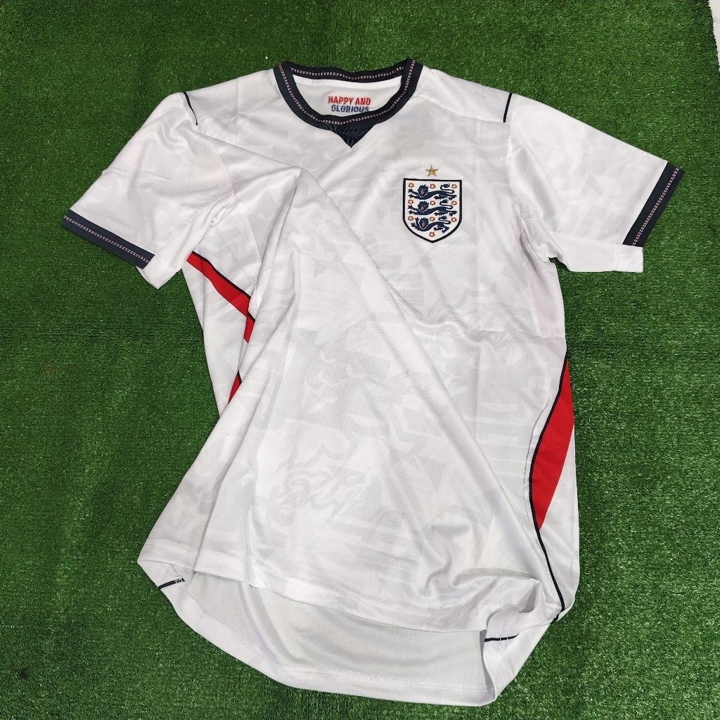 ✨การพิมพ์ 3 มิติ✨ [ ใหม่ ] ENGLAND HOME WORLD CUP 2026 FOOTBALL JERSEY ORIGINAL GRADE // WORLD CUP แฟน ๆ เสื้อฟุตบอลรุ่น