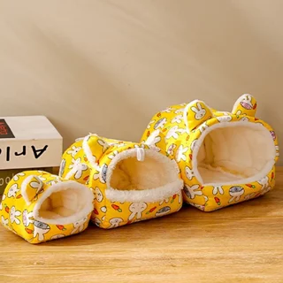 บ้านนก กรงนกแก้ว รังนกแขวน ที่นอนสัตว์เล็ก ผ้าฝ้ายนุ่ม กันลม อบอุ่น ซักง่าย แฮมสเตอร์