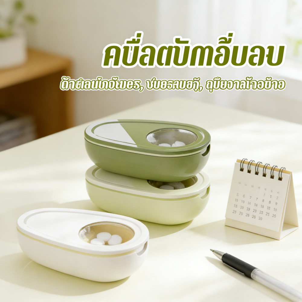 "เครื่องตัดยามากเม็ด ถุงเก็บยาแบบเล็กแบบง่าย ตัดแบ่งยาได้ง่าย ขนาดเล็กพอดี"