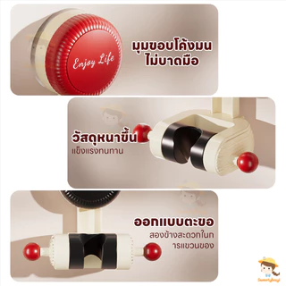 SWEETYBAYI ที่แขวนฝักบัวสุญญากาศไร้กาว ที่ติดฝักบัว และใยขัดผิว สายฉีด เคลื่อนย้ายและปรับระดับได้ สายฉีดชำระ