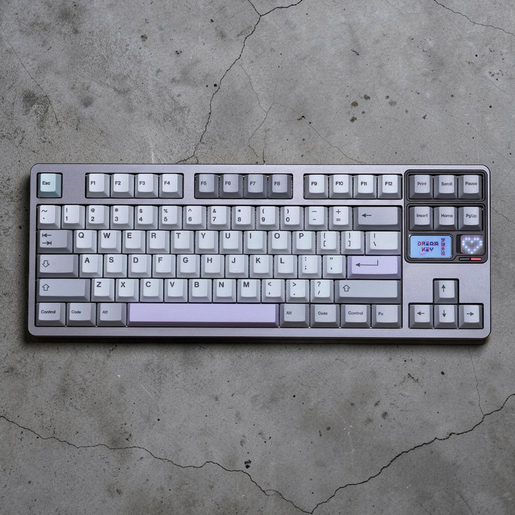 GMK Muted clone keycaps วัสดุ PBT Cherry Profile 1.7 มม.หนา Dye Sublimation Mechanical Keyboard Keycaps