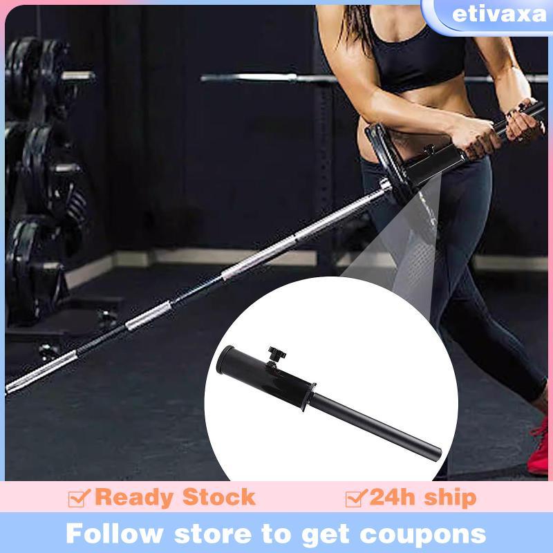 [Etivaxa] อุปกรณ์ฟิตเนส Barbell Bar with Weights Modular Gym Weights สําหรับฝึกซ้อมบาร์รองรับและแพลต